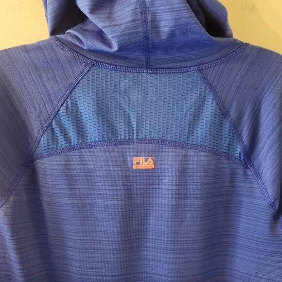 Fila Sport Lightweight Hoodie, Size L, Like New - Picture 5 of 7